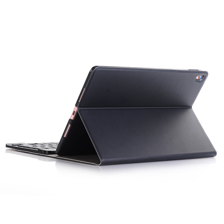 Capa de Tablet em Pele com Teclado Bluetooth ABS Ultra-fino Desmontável A09 Bluetooth 3.0 para iPad Air / Pro 10.5 polegadas (2019), com Suporte