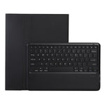 Teclado Bluetooth A12B 3.0 Ultra-fino Destacável Capa de Couro para Tablet para iPad Air 13 2024 / 2025 / Pro 12.9 polegadas 2022 / 2021 / 2020 / 2018, com Slot para Caneta e Suporte