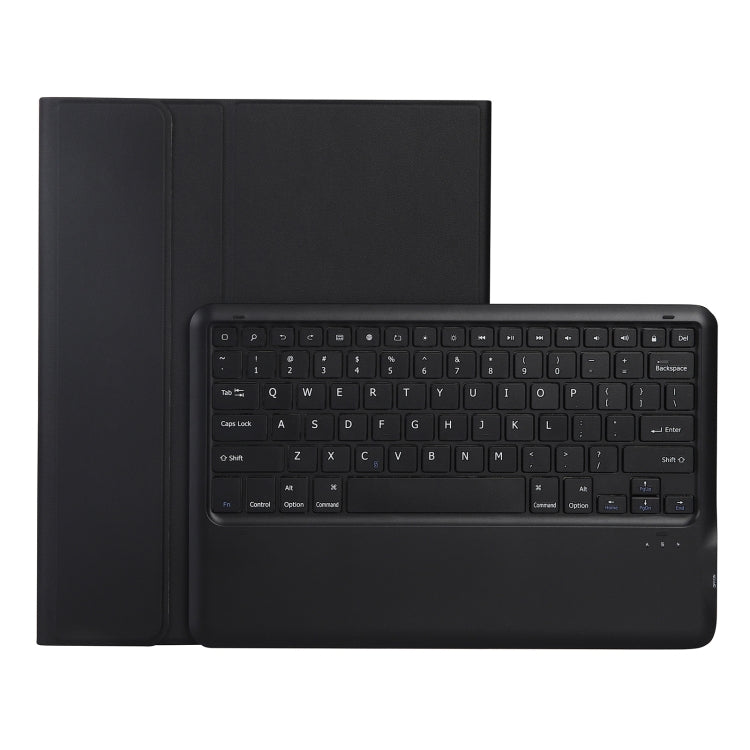Teclado Bluetooth A12B 3.0 Ultra-fino Destacável Capa de Couro para Tablet para iPad Air 13 2024 / 2025 / Pro 12.9 polegadas 2022 / 2021 / 2020 / 2018, com Slot para Caneta e Suporte