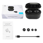 Auricular Bluetooth Sem Fios BTH-A6 Bluetooth 5.0 com Caixa de Carregamento Magnética, BTH-A6