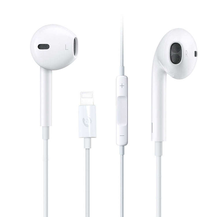 Auricular Com Fio com Interface 8 Pinos, Não Suporta Chamadas, Comprimento do Cabo: 1,2m, Suporta Música