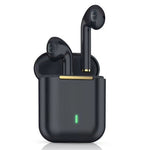 J18 Auscultadores Bluetooth 5.0 TWS Binaurais Sem Fios com Caixa de Carregamento, J18 (Verde), J18 (Ouro Rosa), J18 (Branco), J18 (Preto)