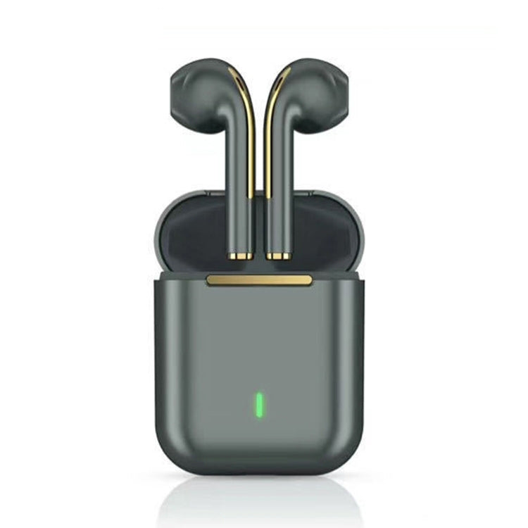 J18 Auscultadores Bluetooth 5.0 TWS Binaurais Sem Fios com Caixa de Carregamento, J18 (Verde), J18 (Ouro Rosa), J18 (Branco), J18 (Preto)