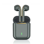 J18 Auscultadores Bluetooth 5.0 TWS Binaurais Sem Fios com Caixa de Carregamento, J18 (Verde), J18 (Ouro Rosa), J18 (Branco), J18 (Preto)