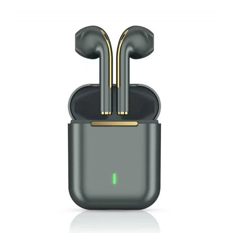 J18 Auscultadores Bluetooth 5.0 TWS Binaurais Sem Fios com Caixa de Carregamento, J18 (Verde), J18 (Ouro Rosa), J18 (Branco), J18 (Preto)