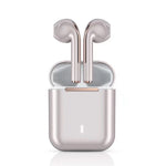 J18 Auscultadores Bluetooth 5.0 TWS Binaurais Sem Fios com Caixa de Carregamento, J18 (Verde), J18 (Ouro Rosa), J18 (Branco), J18 (Preto)