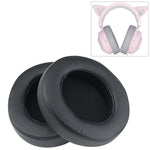 2 Unidades de Almofadas de Espuma com Rede Preta para Auscultadores Razer Kraken 7.1 V2 Pro, Substituição de Almofadas, Para Razer Kraken 7.1 V2 Pro (Rede Preta)