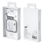 WK Y19 MAX Série iDeal Auscultadores Com Fio Estéreo HIFI Intra-auriculares 8 Pinos, Comprimento: 1,2m, Y19 MAX