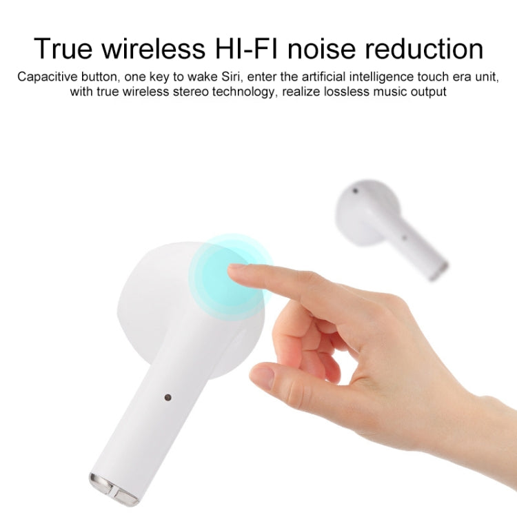 Pro 8 Auscultadores TWS Mini Sem Fios com Ecrã Digital Tátil Intra-auriculares