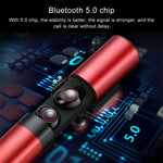 Auriculares Bluetooth TWS Intra-auriculares Tipo Gaveta S2 V5.0 Sem Fios