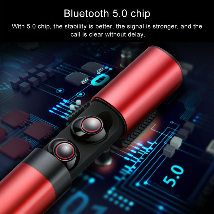 Auriculares Bluetooth TWS Intra-auriculares Tipo Gaveta S2 V5.0 Sem Fios