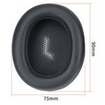 Para Auriculares JBL Everest Elite 750NC Capa Protetora de Couro Imitado + Espuma Macia para Auriculares, Um Par, Para Everest Elite 750NC Bronze, Para Everest Elite 750NC Azul