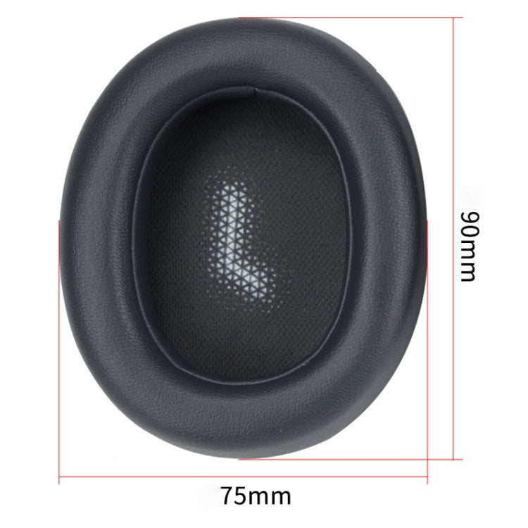 Para Auriculares JBL Everest Elite 750NC Capa Protetora de Couro Imitado + Espuma Macia para Auriculares, Um Par, Para Everest Elite 750NC Bronze, Para Everest Elite 750NC Azul