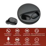 Auricular Estéreo Bluetooth Sem Fios TWS YH-03 V5.0 com Estojo de Carregamento, Suporta Assistente de Voz