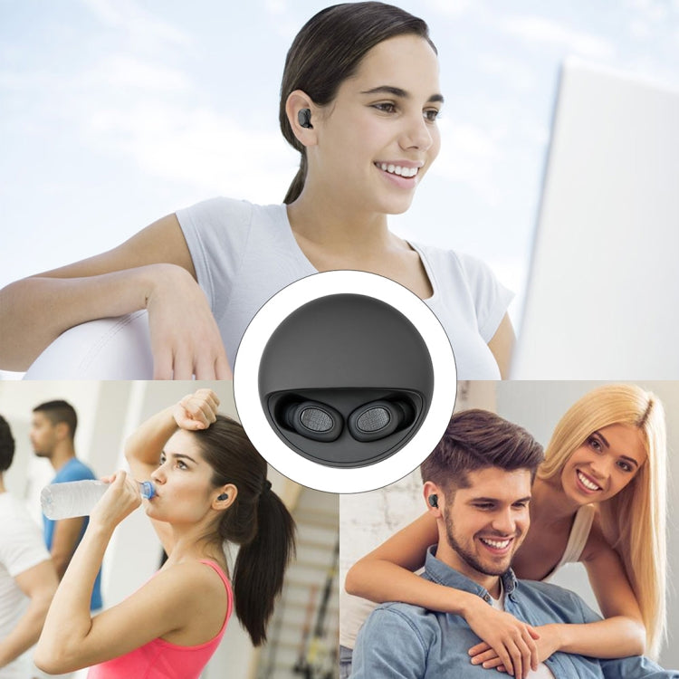 Auricular Estéreo Bluetooth Sem Fios TWS YH-03 V5.0 com Estojo de Carregamento, Suporta Assistente de Voz