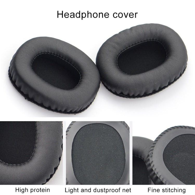 1 Par de Almofadas para Auriculares em Pele Imitada + Espuma de Memória para Marshall Monitor