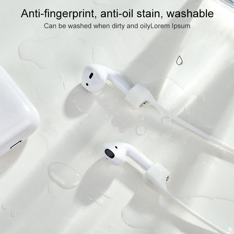 Cordão Magnético de Silicone Anti-perda para Auriculares Bluetooth Sem Fios para Apple AirPods 1 / 2