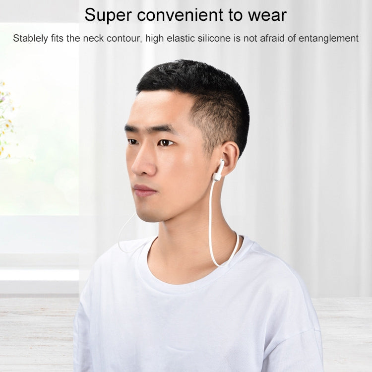 Cordão Magnético de Silicone Anti-perda para Auriculares Bluetooth Sem Fios para Apple AirPods 1 / 2