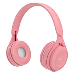 Auricular Bluetooth Y08 Qualidade de Som Hifi Macaron, Suporta Chamadas, Cartão TF e AUX 3,5mm