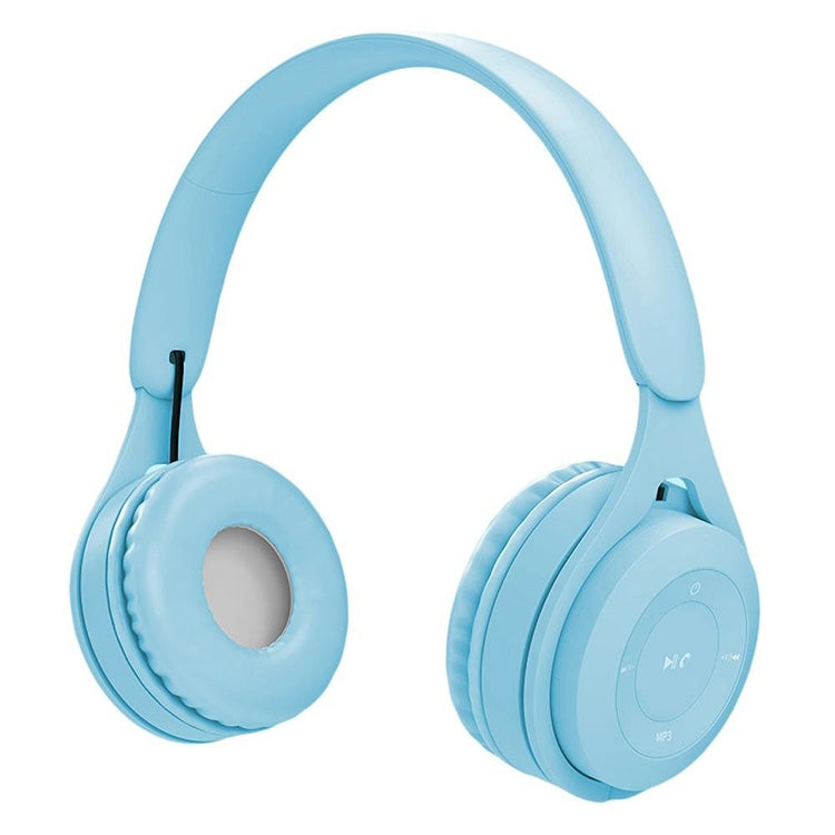 Auricular Bluetooth Y08 Qualidade de Som Hifi Macaron, Suporta Chamadas, Cartão TF e AUX 3,5mm