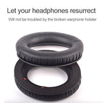 2 PCS For Kingston Hyper X Cloud Revolver S Soft Sponge Earphone Protective Cover Earmuffs