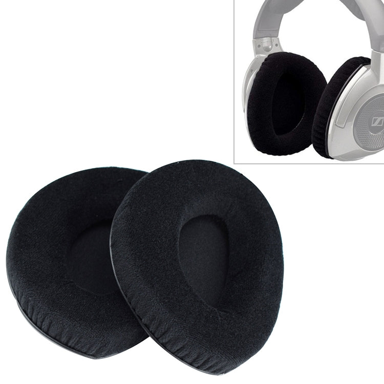 2 UNIDADES Para Sennheiser RS160 / 170 / HDR170 / 180 / 160 Capa de Almofada de Auricular em Flanela Substituição de Almofadas sem Fivela, Flanela