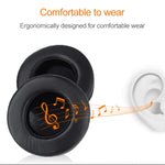 2 UNIDADES Para Razer Thresher Ultimate 7.1 Capa de Espuma para Almofada de Auricular Substituição de Almofadas, Para Razer Thresher Ultimate (Espuma)