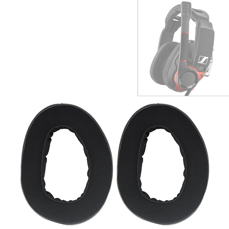 2 UNIDADES Para Sennheiser GSP 600 Capa de Espuma para Almofada de Auricular Substituição de Almofadas, Para Sennheiser GSP 600 (Almofada)