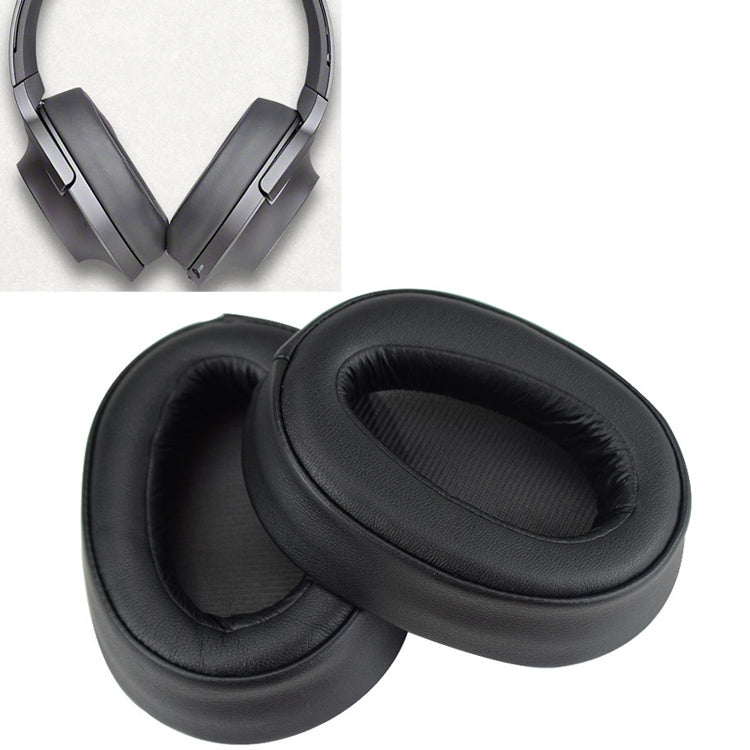 2 PCS Estojo Protetor de Espuma para Auscultadores para Sony MDR-100ABN / WH-H900N