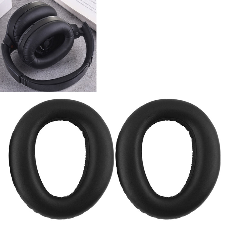 1 Par de Estojo Protetor de Espuma para Auscultadores para Sony MDR-1000X / WH-1000XM2