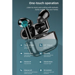 Auscultadores Desportivos TWS True Wireless awei T29 Bluetooth V5.0 com Estojo de Carregamento