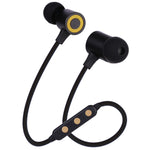 MG-G22 Auriculares Bluetooth Desportivos Portáteis com Absorção Magnética Bluetooth V5.0, Suporte para Cartão TF