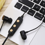 MG-G22 Auriculares Bluetooth Desportivos Portáteis com Absorção Magnética Bluetooth V5.0, Suporte para Cartão TF