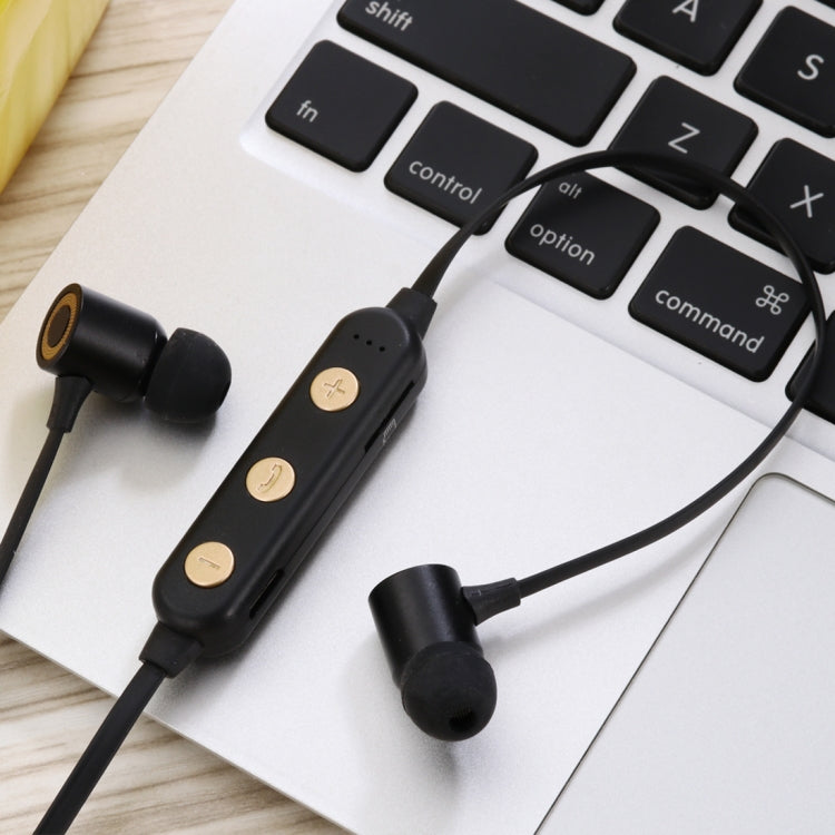 MG-G22 Auriculares Bluetooth Desportivos Portáteis com Absorção Magnética Bluetooth V5.0, Suporte para Cartão TF