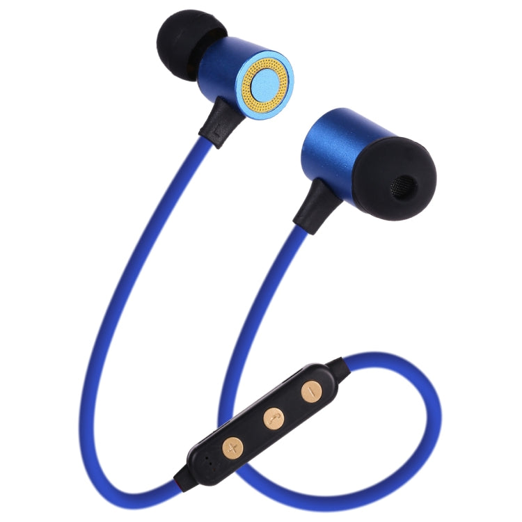 MG-G22 Auriculares Bluetooth Desportivos Portáteis com Absorção Magnética Bluetooth V5.0, Suporte para Cartão TF
