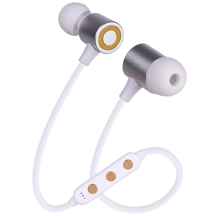 MG-G22 Auriculares Bluetooth Desportivos Portáteis com Absorção Magnética Bluetooth V5.0, Suporte para Cartão TF