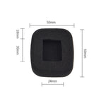 2 Peças de Capa Protetora Quadrada para Auriculares Shinco S01, Almofadas de Espuma