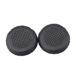 2 PCS Para KOSS PP / SP Versão de Ventilação Perfurada Capa de Couro Proteína Protetora para Auscultadores, Versão de Ventilação Perfurada Preta, Versão de Ventilação Perfurada Cinzenta