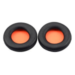 2 PCS Para Steelseries Siberia V2 / V1 Versão de Rede Azul Gelo Laranja Capa Protetora para Auscultadores Almofadas, Versão Flanela Cinzenta, Versão Flanela Preta, Versão de Rede Laranja, Couro Proteína Cinzento, Couro Proteína Preto