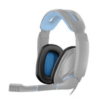 2 PCS Para Sennheiser GSP300 / GSP301 / GSP302 / GSP303 / GSP350 Capa para Almofadas de Auscultadores Substituição sem Rede