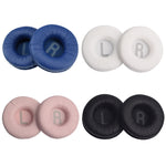 2 PCS Para JBL Tune 600BTNC / T500BT / T450BT Capa para Almofadas de Auscultadores Substituição com Rede, Azul Sapo, Branco Sapo, Preto Sapo, Rosa Sapo