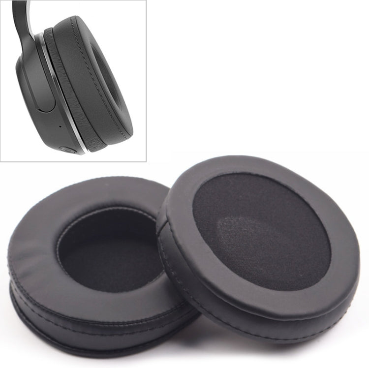 2 UN Para Skullcandy / HESH 2.0 HESH Almofada Reforçada para Auscultadores Capa de Substituição com Costura em Linha Branca (Preto)
