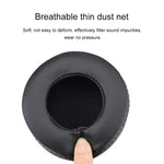 2 UN Para Skullcandy / HESH 2.0 HESH Almofada Reforçada para Auscultadores Capa de Substituição com Costura em Linha Branca (Preto)