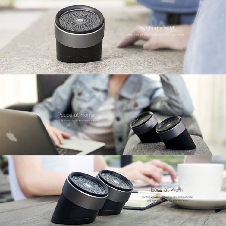QCY BOX1 Altifalante Mini Portátil Música Sem Fios Metal V4.2 Bluetooth
