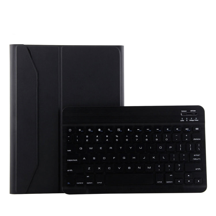 Teclado Destacável 1130B Bluetooth 3.0 ABS Textura Escovada + Capa de Couro Textura Pele de Carneiro para iPad Pro 11 polegadas (2018), com Ajuste de Três Níveis / Magnético / Função de Suspensão, 1130B