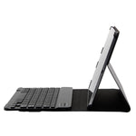 Teclado Destacável 1130B Bluetooth 3.0 ABS Textura Escovada + Capa de Couro Textura Pele de Carneiro para iPad Pro 11 polegadas (2018), com Ajuste de Três Níveis / Magnético / Função de Suspensão, 1130B