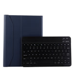 Teclado Destacável 1130B Bluetooth 3.0 ABS Textura Escovada + Capa de Couro Textura Pele de Carneiro para iPad Pro 11 polegadas (2018), com Ajuste de Três Níveis / Magnético / Função de Suspensão, 1130B