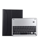 Teclado Destacável 1139B Bluetooth 3.0 Liga de Alumínio + Capa de Couro Textura Pele de Carneiro para iPad Pro 11 polegadas (2018), com Ajuste de Três Níveis / Magnético / Função de Suspensão, 1139B