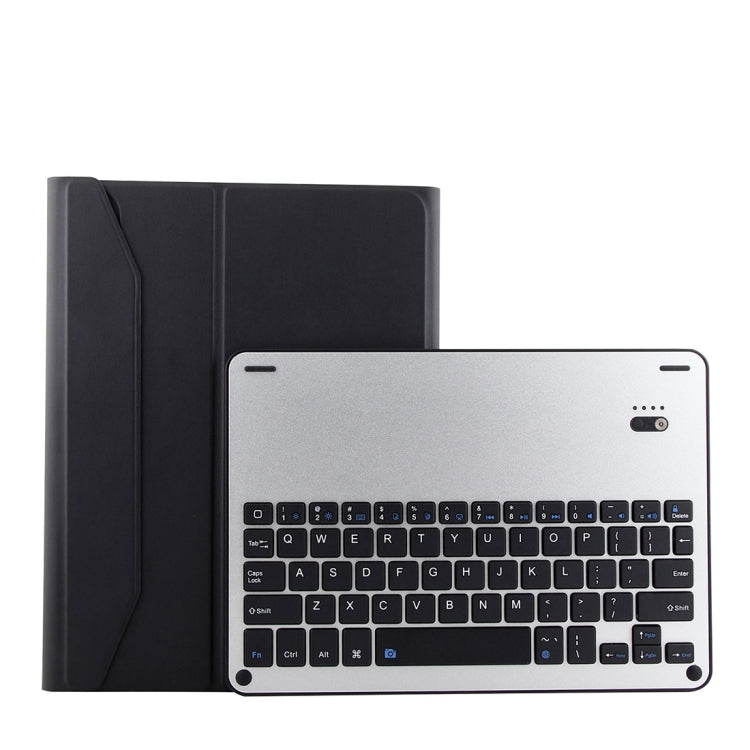 Teclado Destacável 1139B Bluetooth 3.0 Liga de Alumínio + Capa de Couro Textura Pele de Carneiro para iPad Pro 11 polegadas (2018), com Ajuste de Três Níveis / Magnético / Função de Suspensão, 1139B