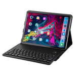 Teclado Destacável 1139B Bluetooth 3.0 Liga de Alumínio + Capa de Couro Textura Pele de Carneiro para iPad Pro 11 polegadas (2018), com Ajuste de Três Níveis / Magnético / Função de Suspensão, 1139B